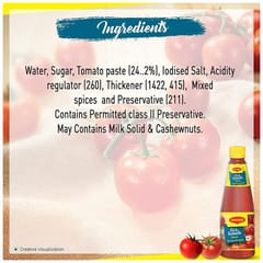 Maggi Tomato Sauce - No Onion No Garlic, 500 G