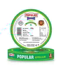 Popular Appalam 225G