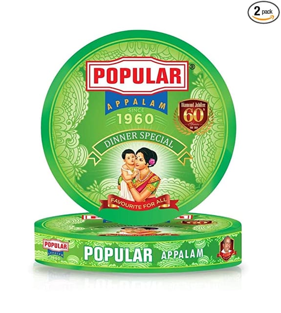 Popular Appalam 175G