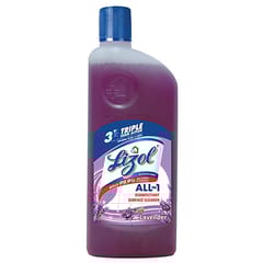 Lizol Disinfectant Surface & Floor Cleaner Liquid, Lavender - 500Ml