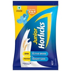 Junior Horlicks Nutrition Drink, Vanilla, Nutrition For Toddlers & Young Kids For Supporting Growth