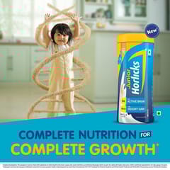 Junior Horlicks Nutrition Drink, Vanilla, Nutrition For Toddlers & Young Kids For Supporting Growth