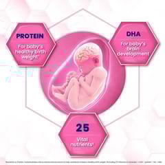 Horlicks Mother'S Plus, Health Drink For Pregnancy & Lactation, Protein For Healthy Birth Weight, No Added Sugar, Vanilla Flavour, Refill Pack