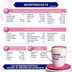 Horlicks Mother'S Plus, Health Drink For Pregnancy & Lactation, Protein For Healthy Birth Weight, No Added Sugar, Vanilla Flavour, Refill Pack