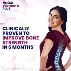 Horlicks Women'S Plus Chocolate Nutrition Drink, Nutrition For Strong Bones With 100% Daily Calcium & Vitamin D - No Added Sugar