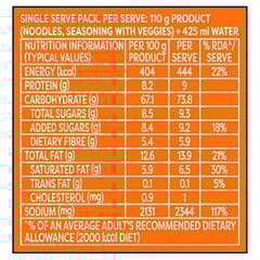 Knorr K-Pot Spicy Jjajangmyeon Veg Meal Korean Ramen - 110gm