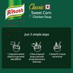 Knoor Chicken soup Classic Sweet Corn - 54gm