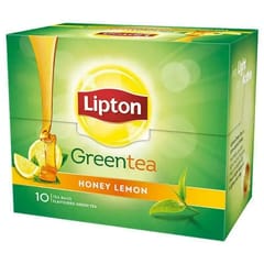 Lipton Green Tea Bags Honey Lemon 10 Pcs