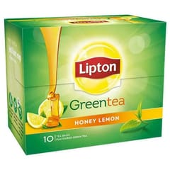 Lipton Green Tea Bags Honey Lemon 10 Pcs