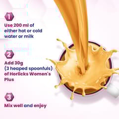 Horlicks Women'S Plus Caramel Nutrition Drink, Nutrition For Strong Bones With 100% Daily Calcium & Vitamin D - No Added Sugar