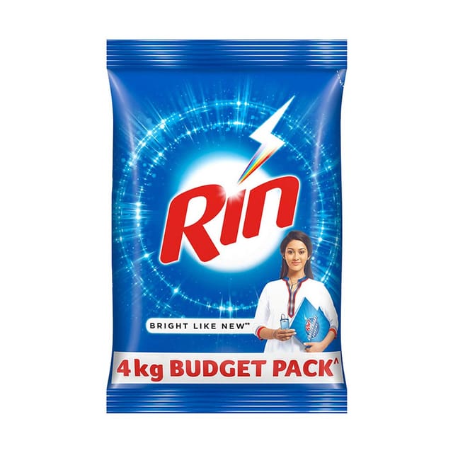 Rin Detergent Powder - 4Kg