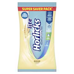 Horlicks Lite Scientifically designed for Adults High Protein, Zero added sugar Badam Flavour