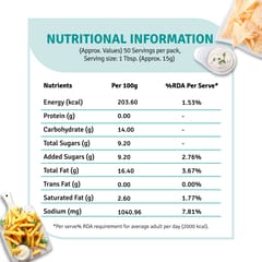 Veeba Chef'S Special Veg Mayonnaise Smart (750G)