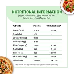 Pasta & Pizza Sauce Herby Tomato (525G)