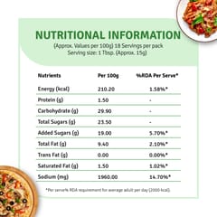 Pasta & Pizza Sauce Herby Tomato (280G)