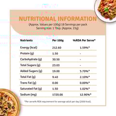 Veeba Pasta & Pizza Sauce Herby Tomato - Nong (280G)