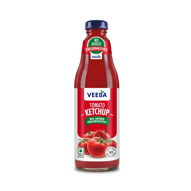 Veeba Tomato Ketchup No Added Preservatives (500G)