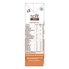 Sofit Soya Drink Chocolate Flavored Vegan Drink, Enriched With Source Of Plant Protein, Dietary Fibers, Vitamins And Calcium, Naturally Lactose Free, Naturally Gluten Free, Preservatives Free