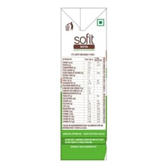 Sofit Soya Drink Kesar Pista Vegan Drink, Enriched With Plant Protein, Dietary Fibers, Vitamins And Calcium Lactose Free, Gluten Free, Preservatives Free