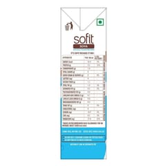 Sofit Soya Drink Naturally Sugar Free Vegan Drink Enriched With Plant Protein, Dietary Fibers, Vitamins And Calcium Lactose Free, Gluten Free, Preservatives Free