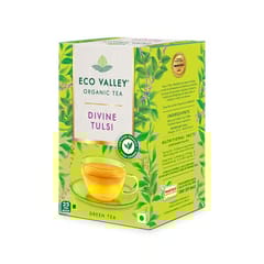 Eco Valley Organic Divine Tulsi Tea Bags 25Nos
