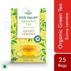 Eco Valley Organic Sunny Lemony Tea Bags 25Nos
