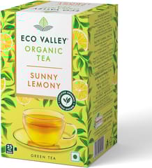 Eco Valley Organic Sunny Lemony Tea Bags 25Nos