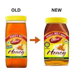 Dabur Honey 100% Pure World's No.1 Honey Brand with No Sugar Adulteration - 1 Kg