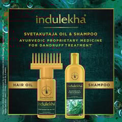 Indulekha Svetakutaja Oil Ayurvedic Medicinal Oil For Dandruff Treatment 100% Ayurvedic Oil