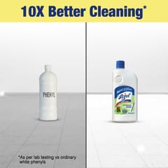 Lizol Pine, Disinfectant Surface & Floor Cleaner Liquid Suitable for All Floor Cleaner Mops Kills 99.9% Germs - 1 Litre