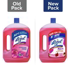 Lizol Floral, Disinfectant Surface & Floor Cleaner Liquid | Suitable for All Floor Cleaner Mops - 2Ltr