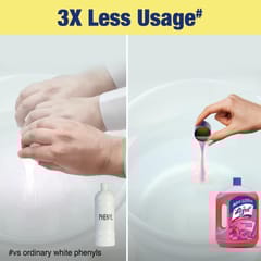 Lizol Floral, Disinfectant Surface & Floor Cleaner Liquid | Suitable for All Floor Cleaner Mops - 2Ltr