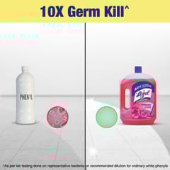 Lizol Floral, Disinfectant Surface & Floor Cleaner Liquid | Suitable for All Floor Cleaner Mops - 2Ltr