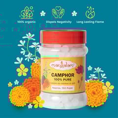 Mangalam Camphor Tablets Round Pods 0.33g Jar