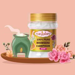 Mangalam Bhimseni Camphor Rose Jar