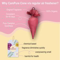 CamPure Camphor Cone Rose 60g
