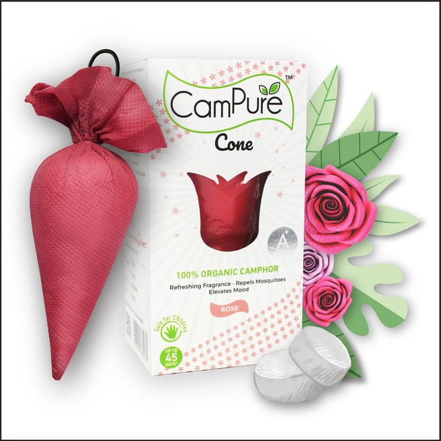 CamPure Camphor Cone Rose 60g