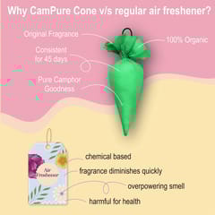 CamPure Camphor Cone Jasmine 60g