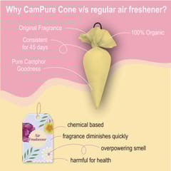 CamPure Camphor Cone Mogra 60g