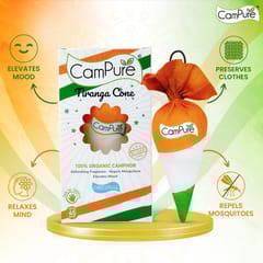 CamPure Tiranga Camphor Cone - Original 60g