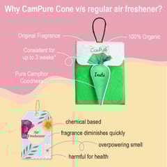 CamPure Insta Cone - Jasmine- 30gms