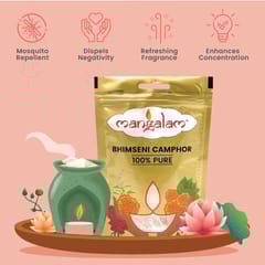 Mangalam Bhimseni Camphor Original Zipper Pouch