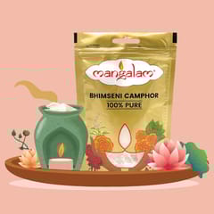 Mangalam Bhimseni Camphor Original Zipper Pouch
