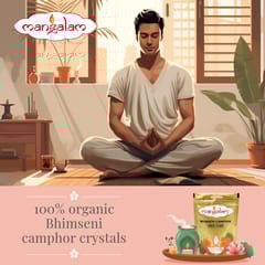 Mangalam Bhimseni Camphor Original Zipper Pouch