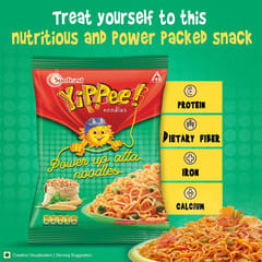 Yippee Atta Noodles 4 In 1 Pack