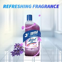 Lizol Disinfectant Surface & Floor Cleaner Liquid, Lavender - 500ml