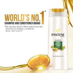 Pantene Smooth & Sleek Shampoo, 90ml