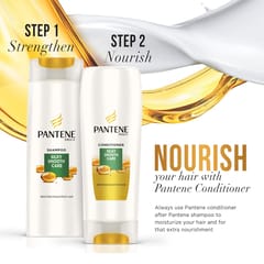 Pantene Smooth & Sleek Shampoo, 90ml