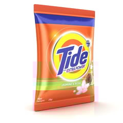 Tide Plus with Extra Power Jasmine and Rose Detergent Washing Powder - 1kg Pack