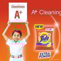 Tide Plus Extra Power Detergent Washing Powder - 7 kg (Lemon and Mint) with Free Detergent Powder - 3 kg